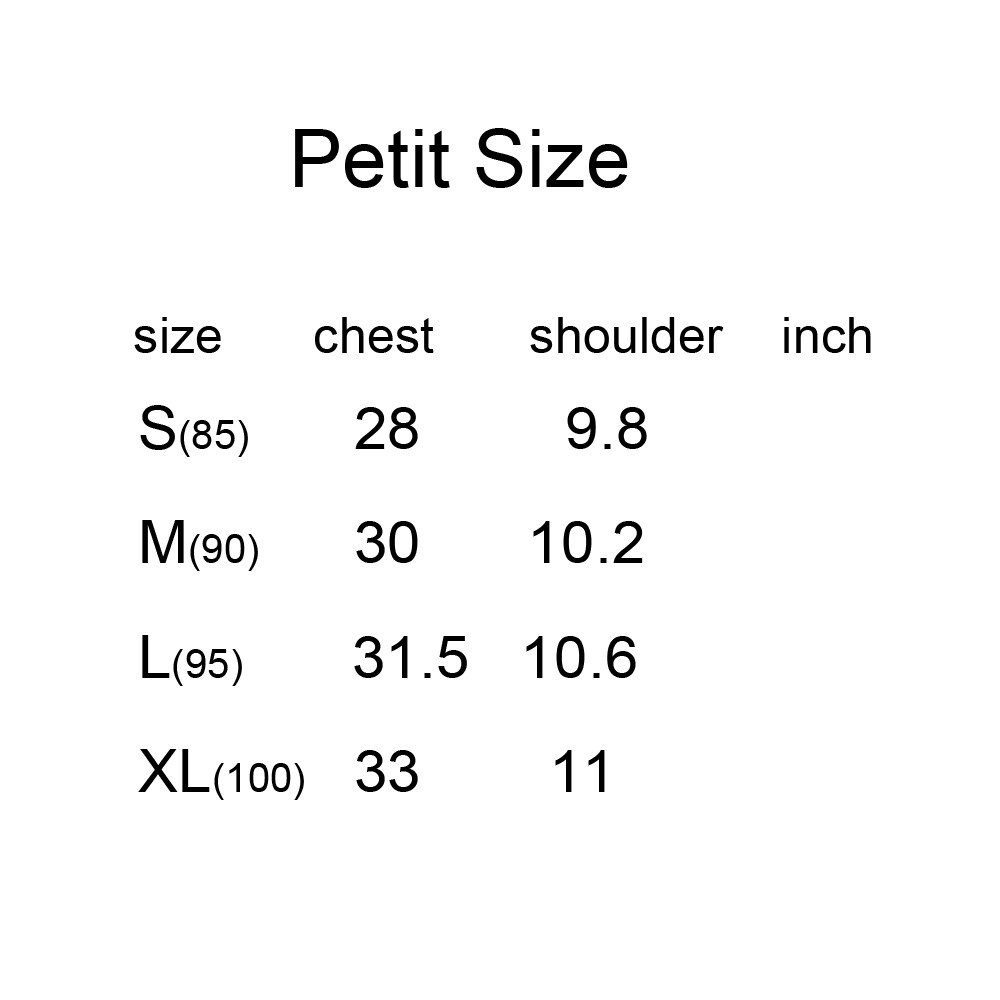 BYC Women 100% Cotton Soft Relaxed Sweat Absorption Underwear Top Petit Size