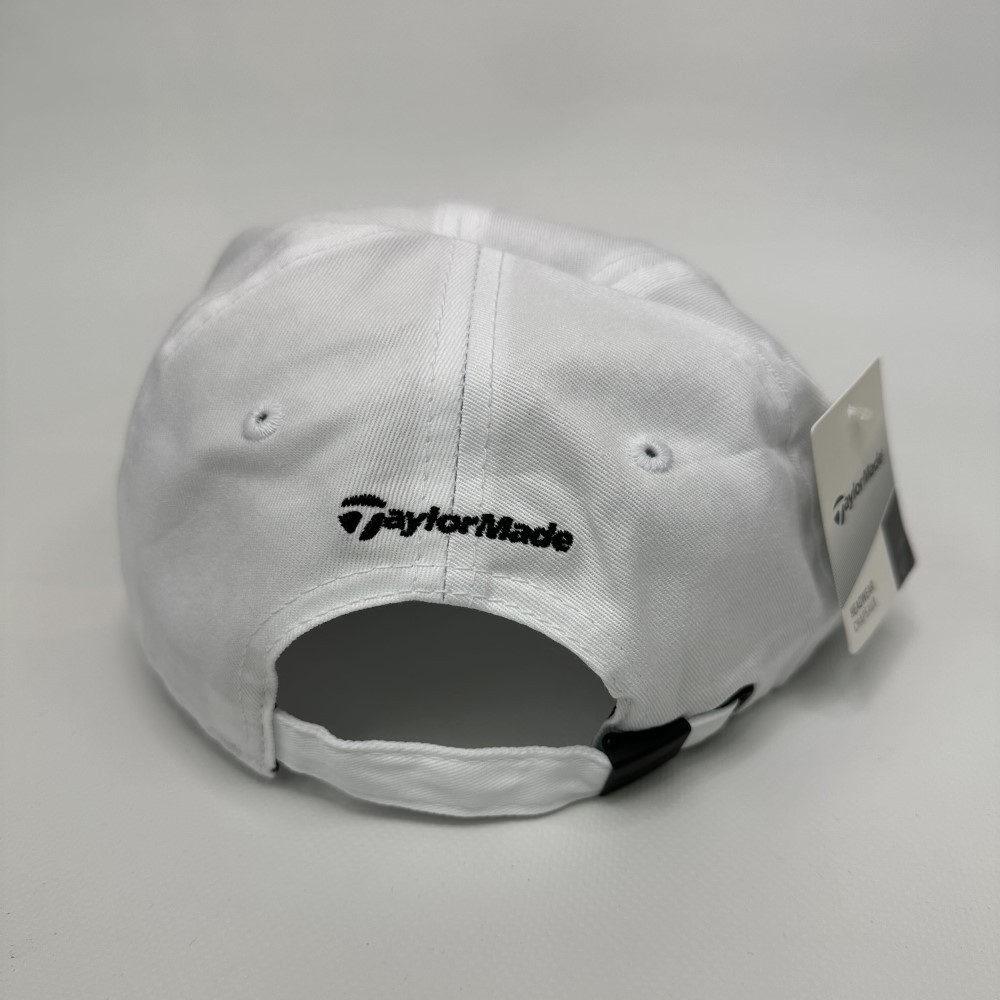 New Women’s TaylorMade Golf Black Adjustable Hat – Rear Logo