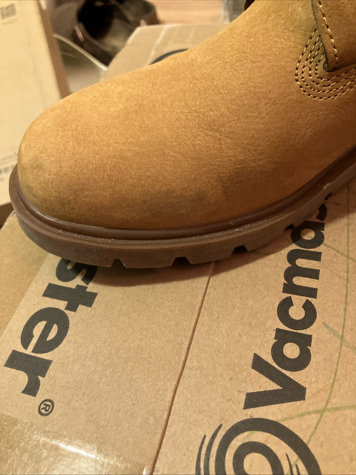 Timberland 6 Inch Basic Waterproof Men’s Boots – Wheat Nubuck