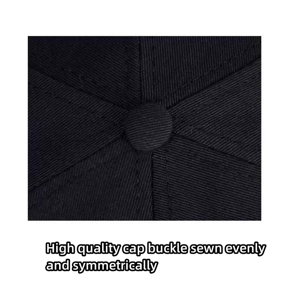100% Cotton Cap Baseball Caps Hat Adjustable Polo Style Plain Solid Dad
