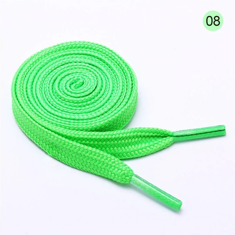 Fat Shoelaces Thick Flat 3/4″ Wide Shoelaces Solid Color for All Shoe Types