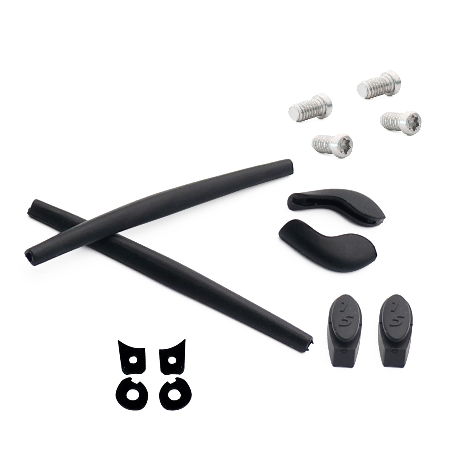Rubber Kit Temple Arm Ear Socks/Leg & Nose Pad Nose Holder Set for-Oakley Juliet