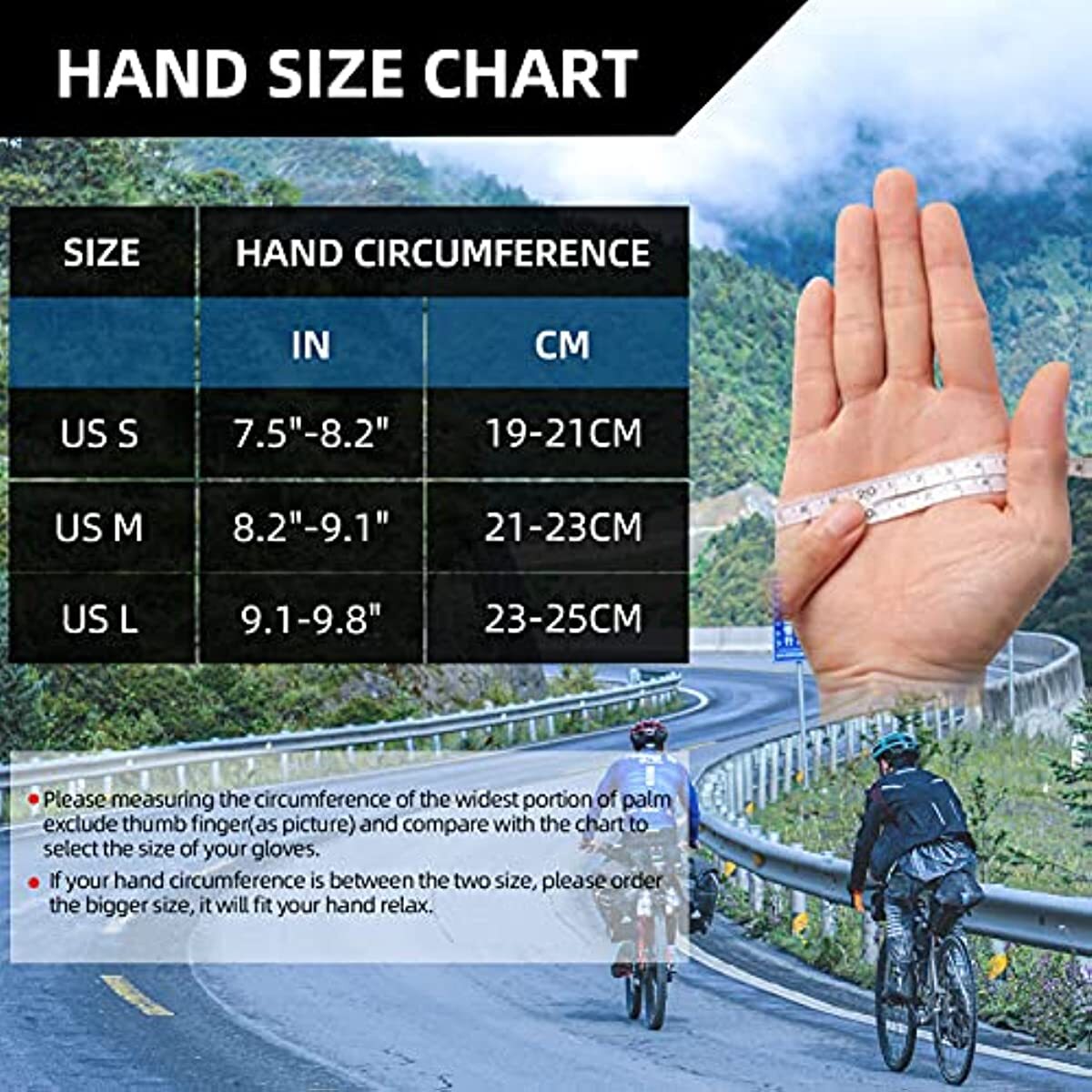 ROCKBROS Cycling Gloves Full/Half Finger Breathable Gel Pad Mountain Bike Gloves