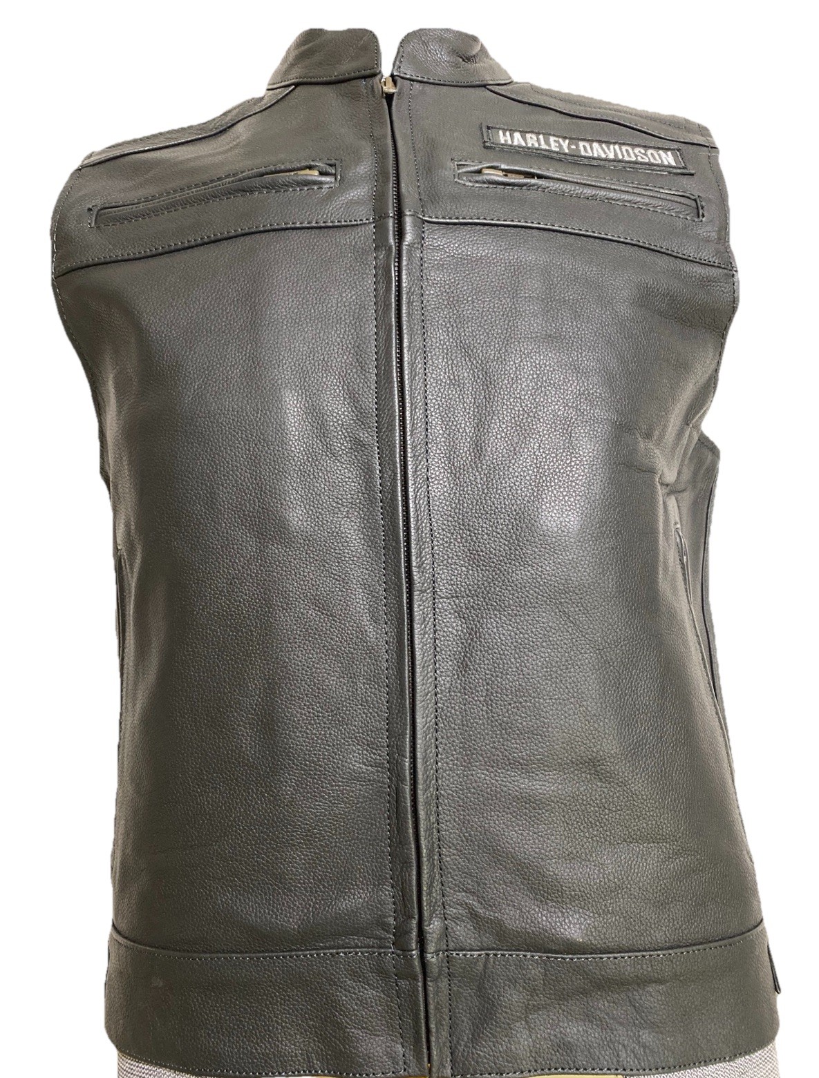 Men’s Passing Link Leather Vest, Men’s Biker Vest, Vest For Bikers.