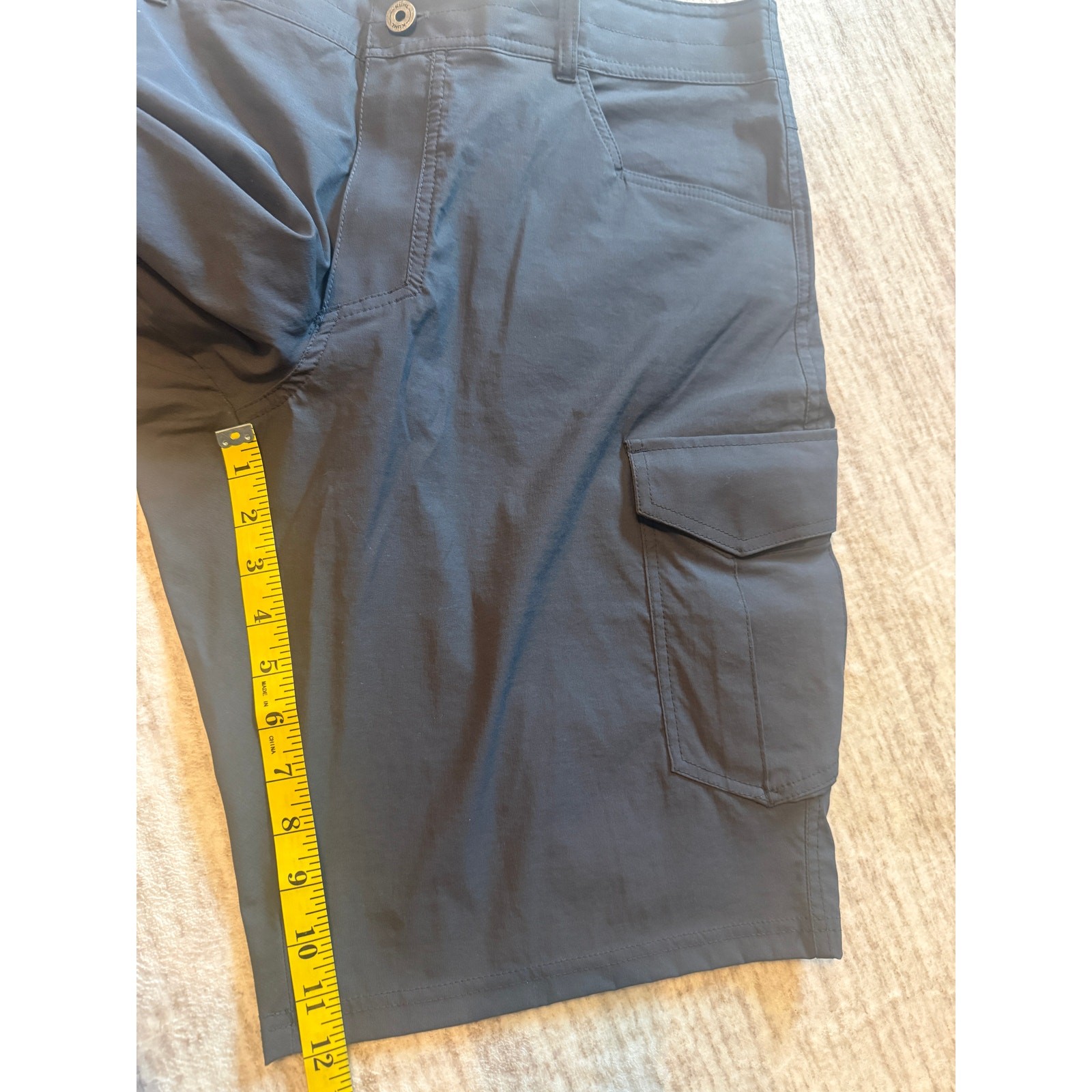 KÜHL Gray Renegade Cargo Hiking Shorts Men’s Size 38