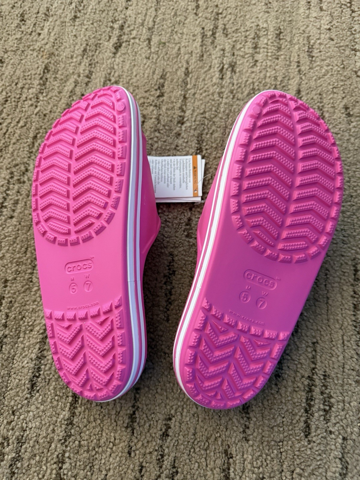 Unisex Crocs Bayaband Slides Sandals Men 5 Women 7