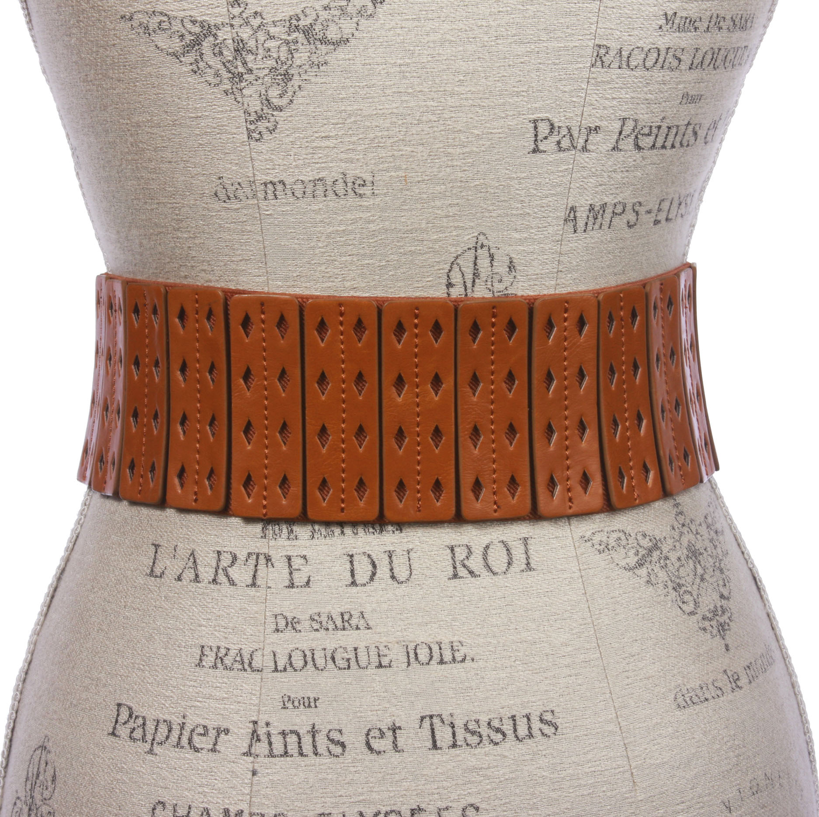 Women’s 3″ Wide High Waist Fashion Stretch Belt