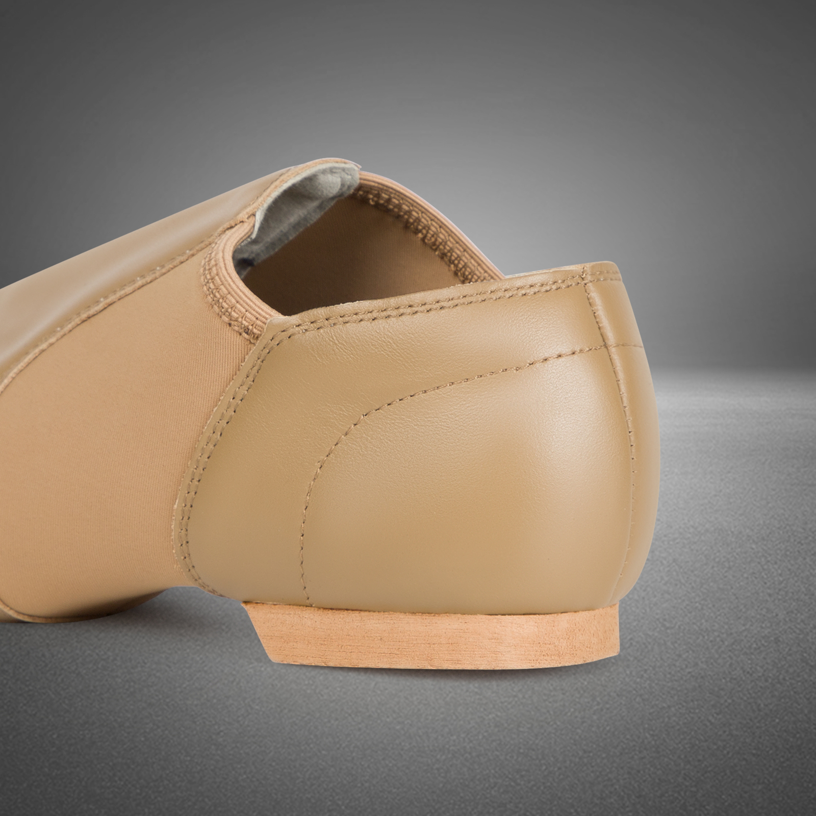 Linodes Tent Leather Upper Jazz Shoe Slip-on for Women and Men’s Dance Shoes