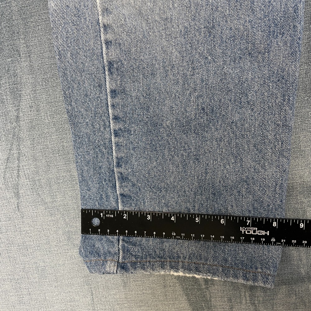 Levi’s Jeans Mens 34×29 Blue Denim Cotton Non Stretch 5 Pockets All Seasons