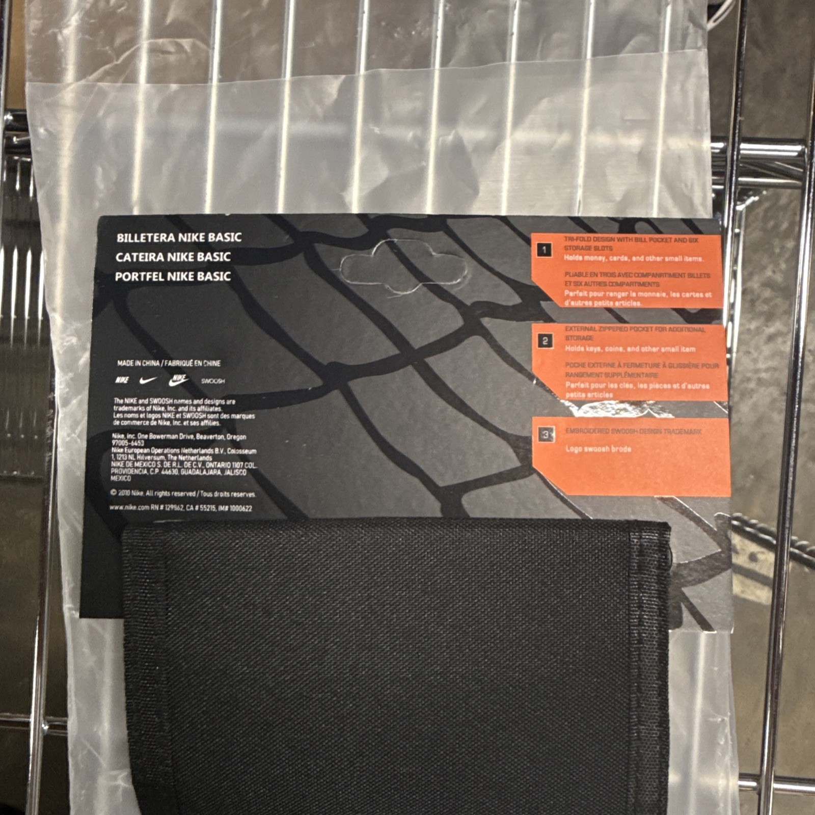 Nike Basic Wallet -Black