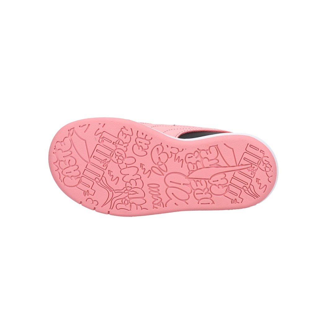 PUMA Multiflex Synthetic Slip On Toddler Girls Black, Pink Sneakers Casual Shoe
