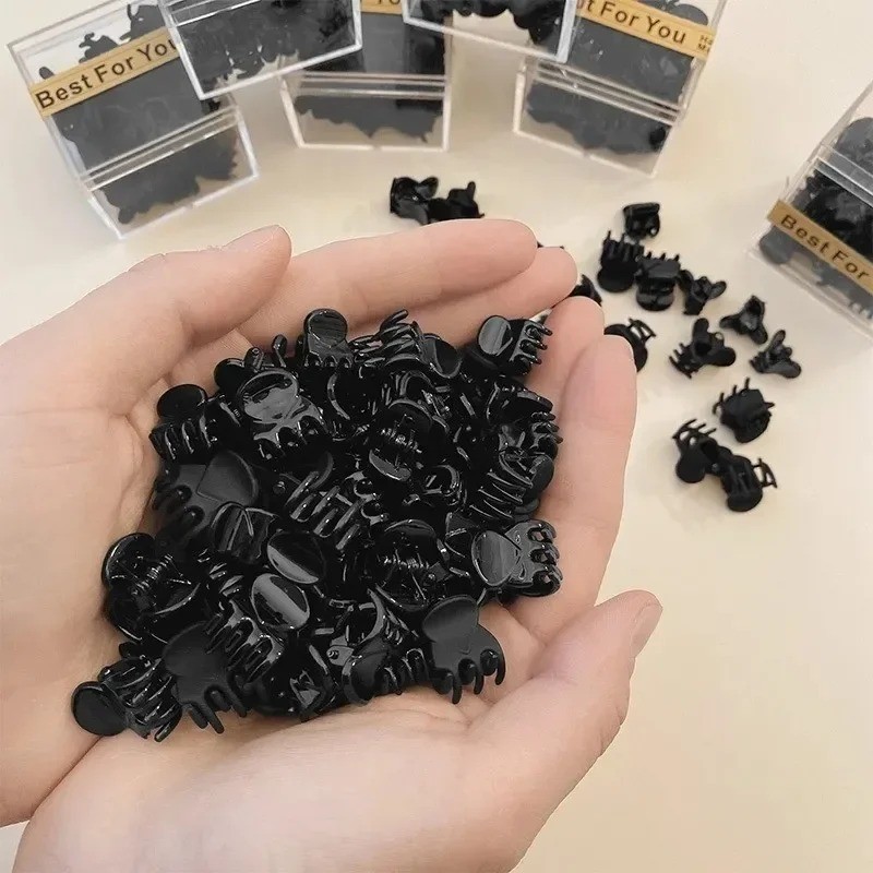 10/40PCS Mini Hair Claw Clips for Women Girls Kids Small Plastic Hair Clamps
