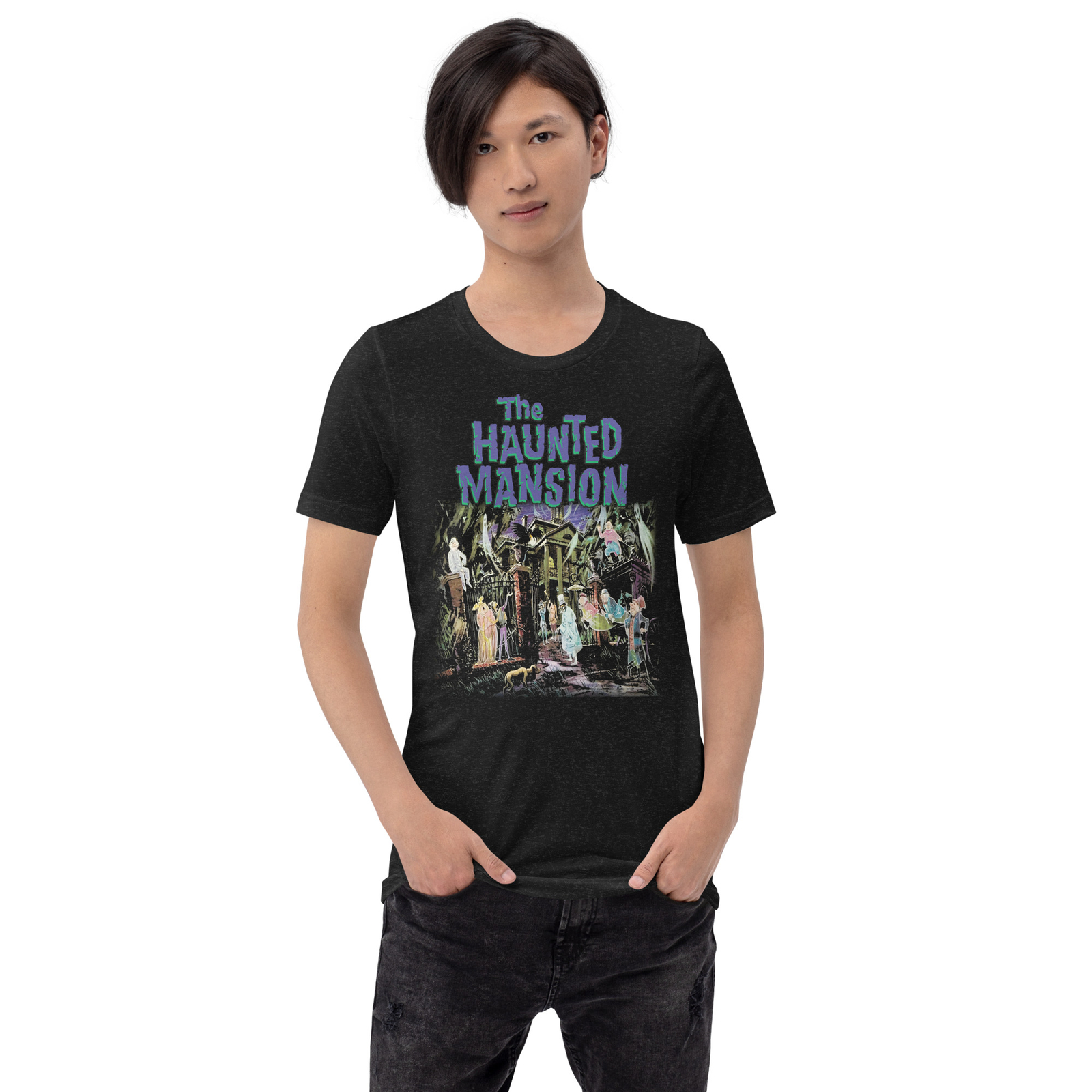THE HAUNTED MANSION – Vintage T-Shirt Disneyana Ghosts Halloween Classic Cool!