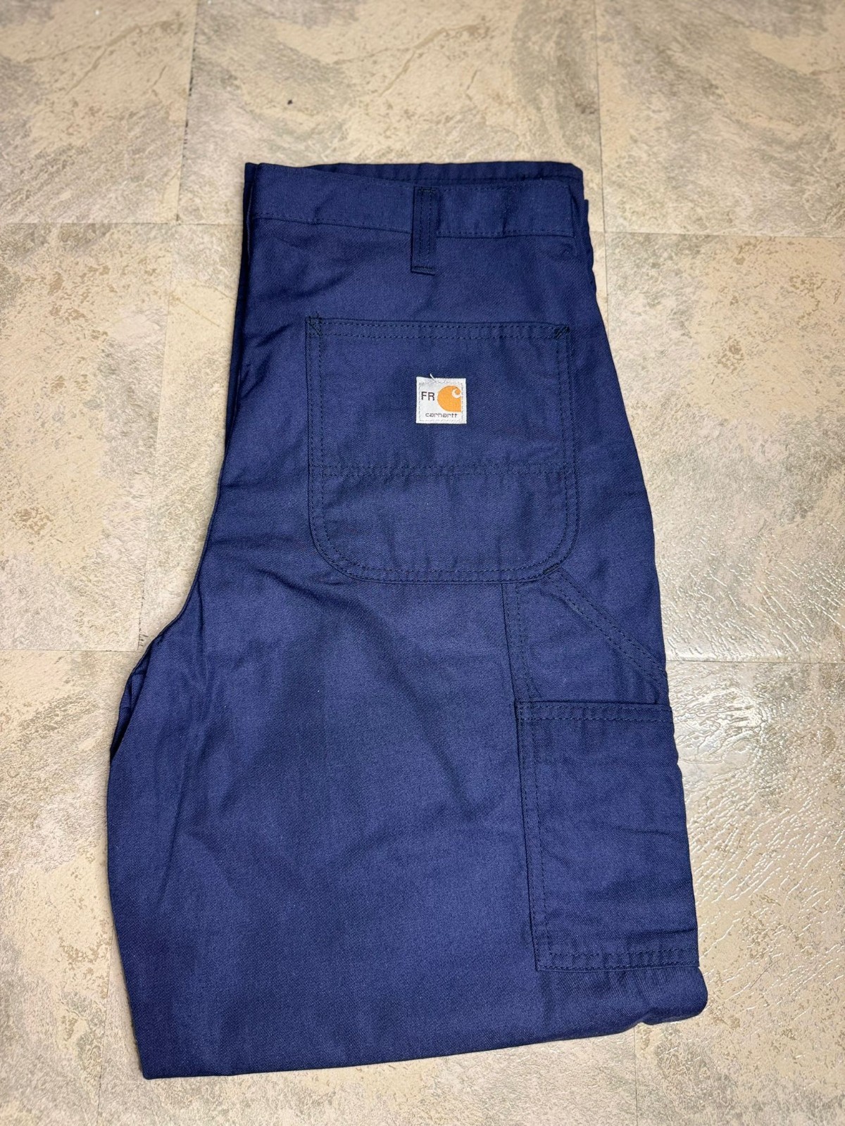 Carhartt FR Lightweight Canvas Work Pants Dungaree Navy – Men’s