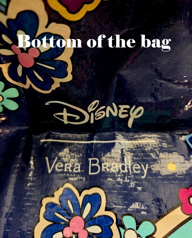 Vera Bradley NWT X Disney Limited Edition Sensational Six Paisley Market Tote Ba