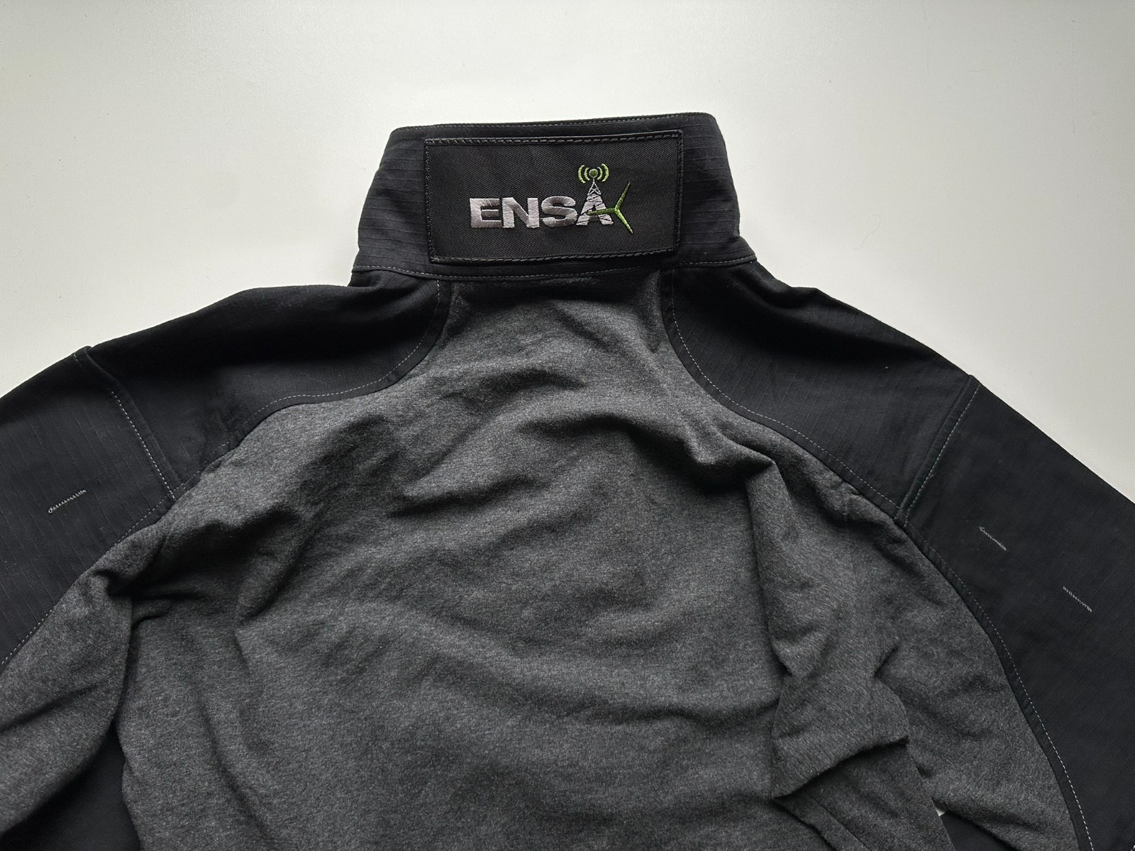 Men’s Truewerk Black Ripstop Pullover Jacket M Reflective EUC Logo