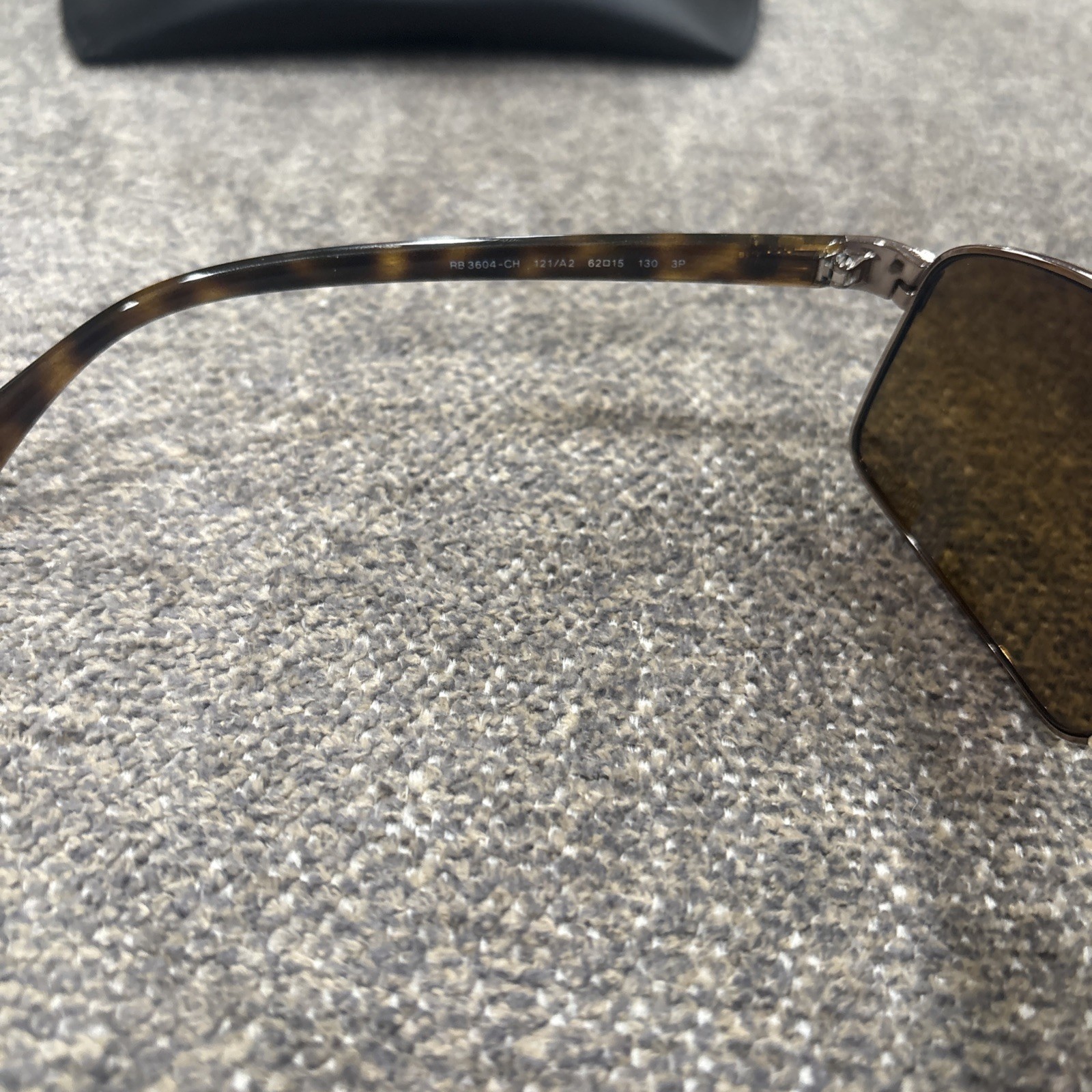 RAY-BAN RB 3604-CH 121/A2 Chromance 62mm Polarized Oversize Navigator Sunglasses