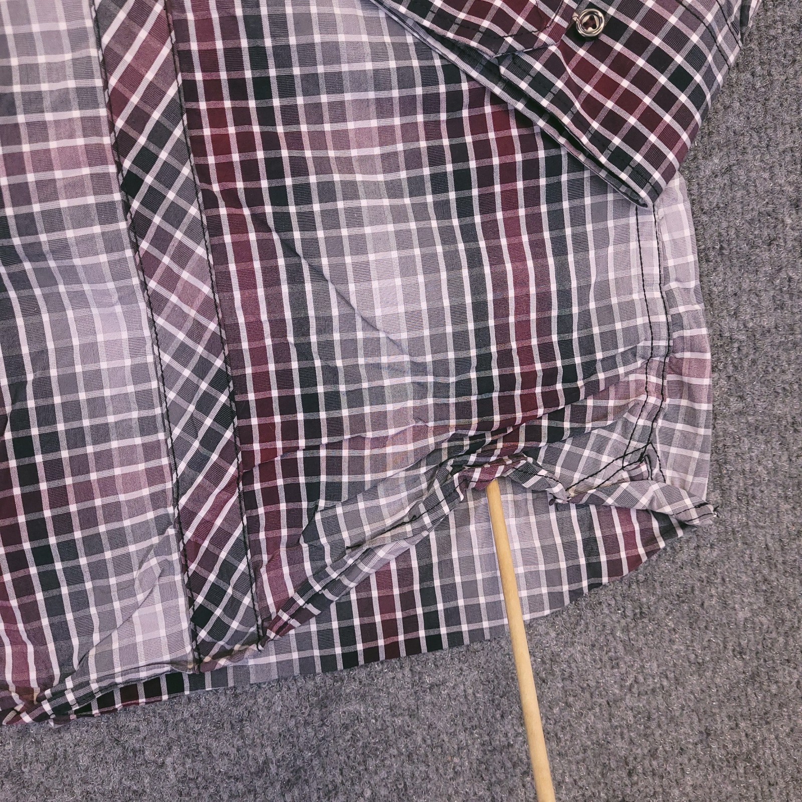 7D 7Diamonds Mens 3XL Button Up Small Window Dual Pocket Cotton