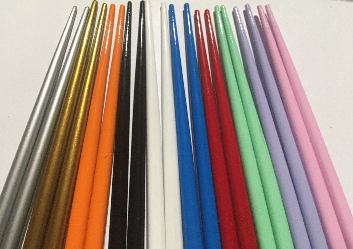 10 SOLID COLORS 10 Pair 9″ HAIR STICKS Chopsticks + tapestry Gift Bag