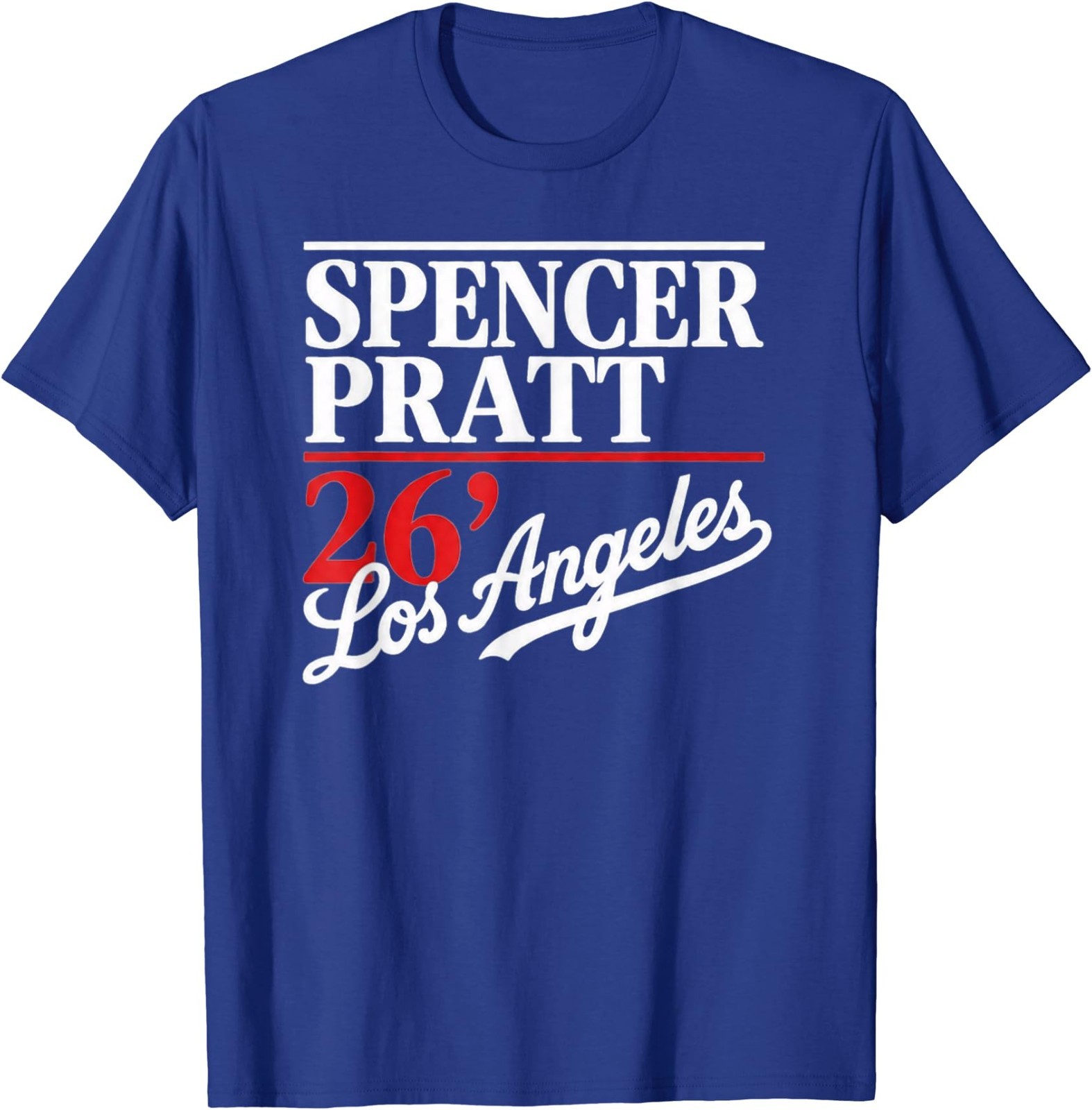 Spencer Pratt for LA Mayor California Vibes Design T-Shirt T-Shirt