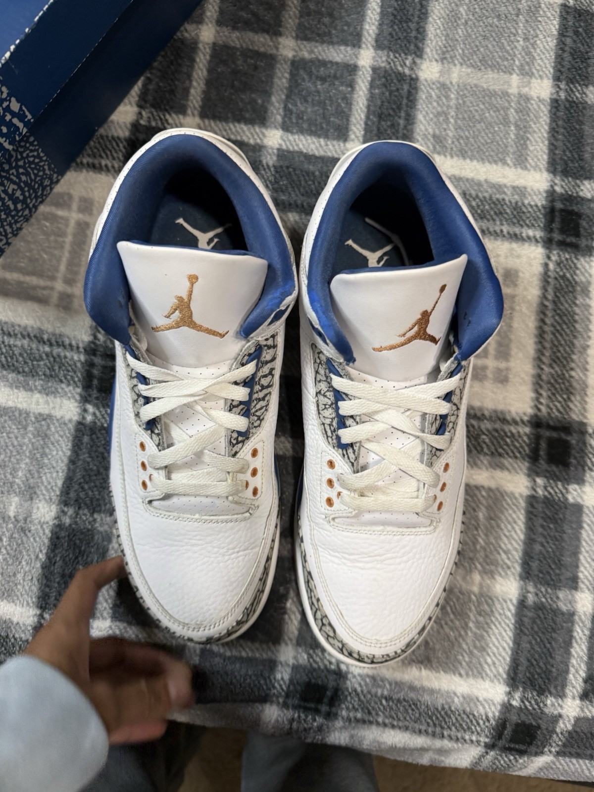 10M CLEAN Jordan Air Jordan 3 Retro Washington Wizards OG ALL