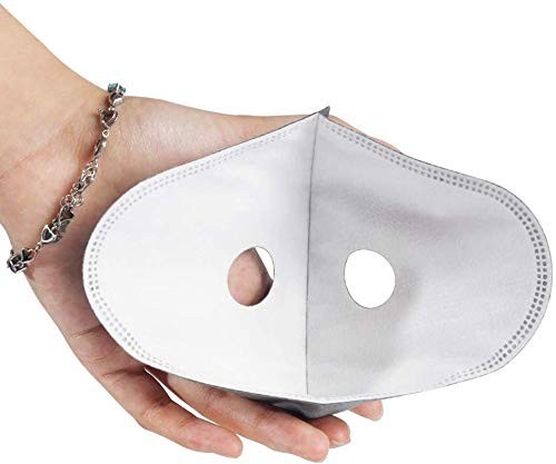 30 Pcs Activated Carbon Face Filters for Cycling Masks – Anti-Dust with 8 Valves