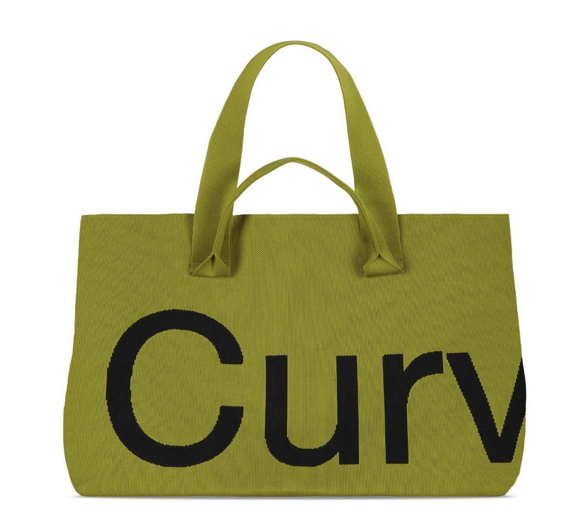 CURVES TOTE BAG “LEMONGRASS ” Bags Are 100% Authentic