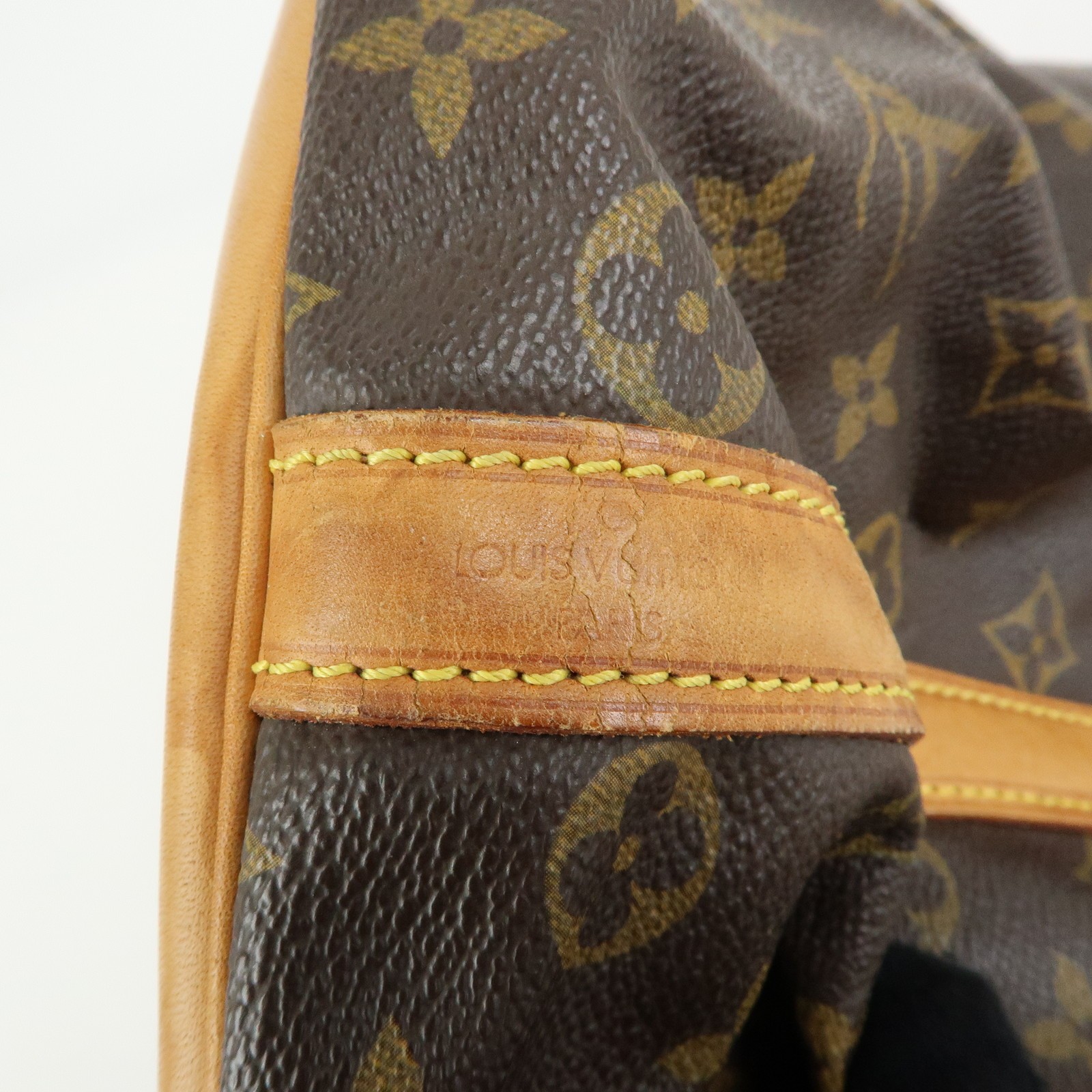 Louis Vuitton Monogram Petit Noe Shoulder Bag Brown M42226 Authentic Used F/S