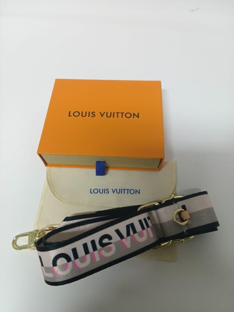 Louis Vuitton Speedy Bandouliere Adjustable Shoulder Strap Jacquard W/ Box