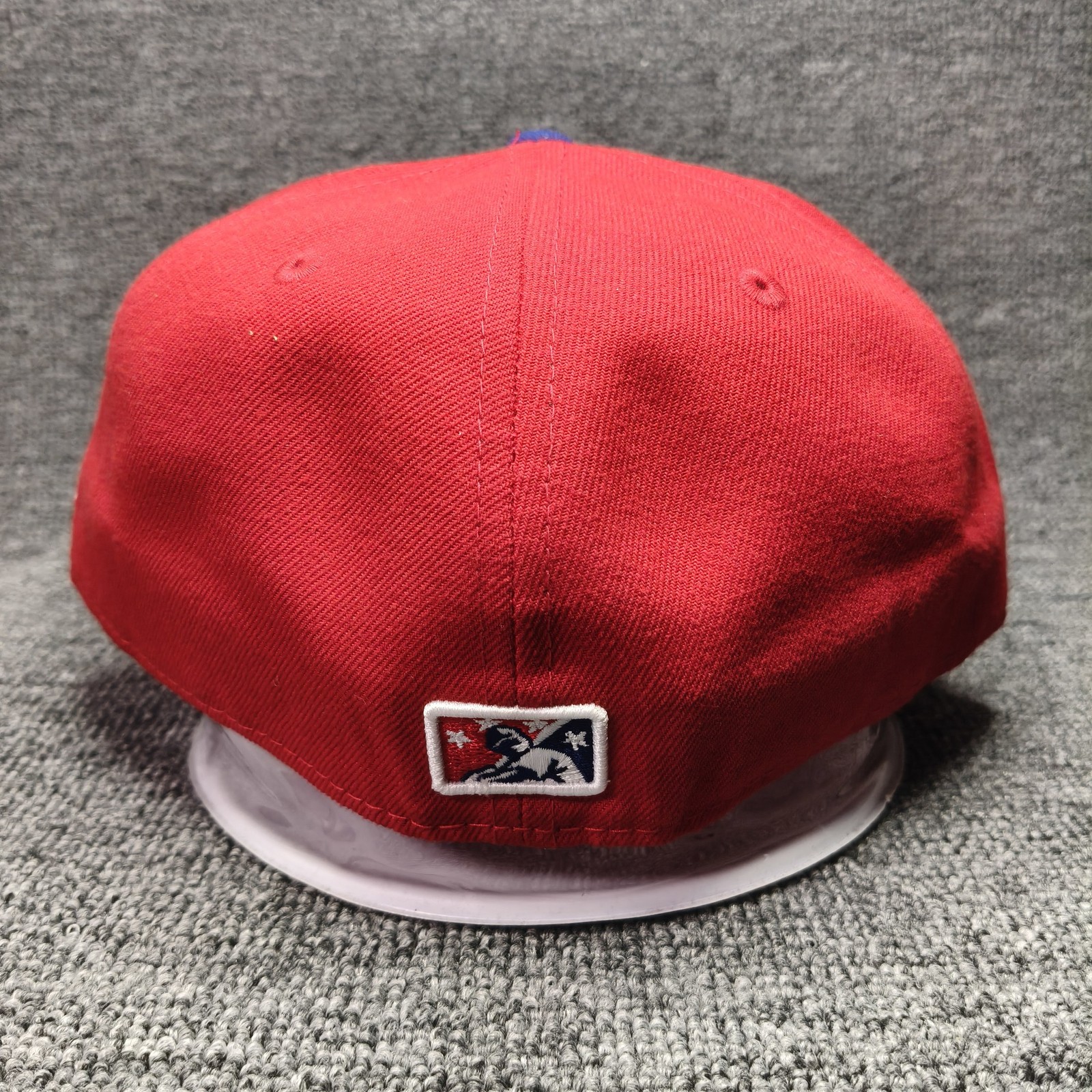New Era Albuquerque Isotopes 59FIFTY Fitted Red 7 1 4 Hat