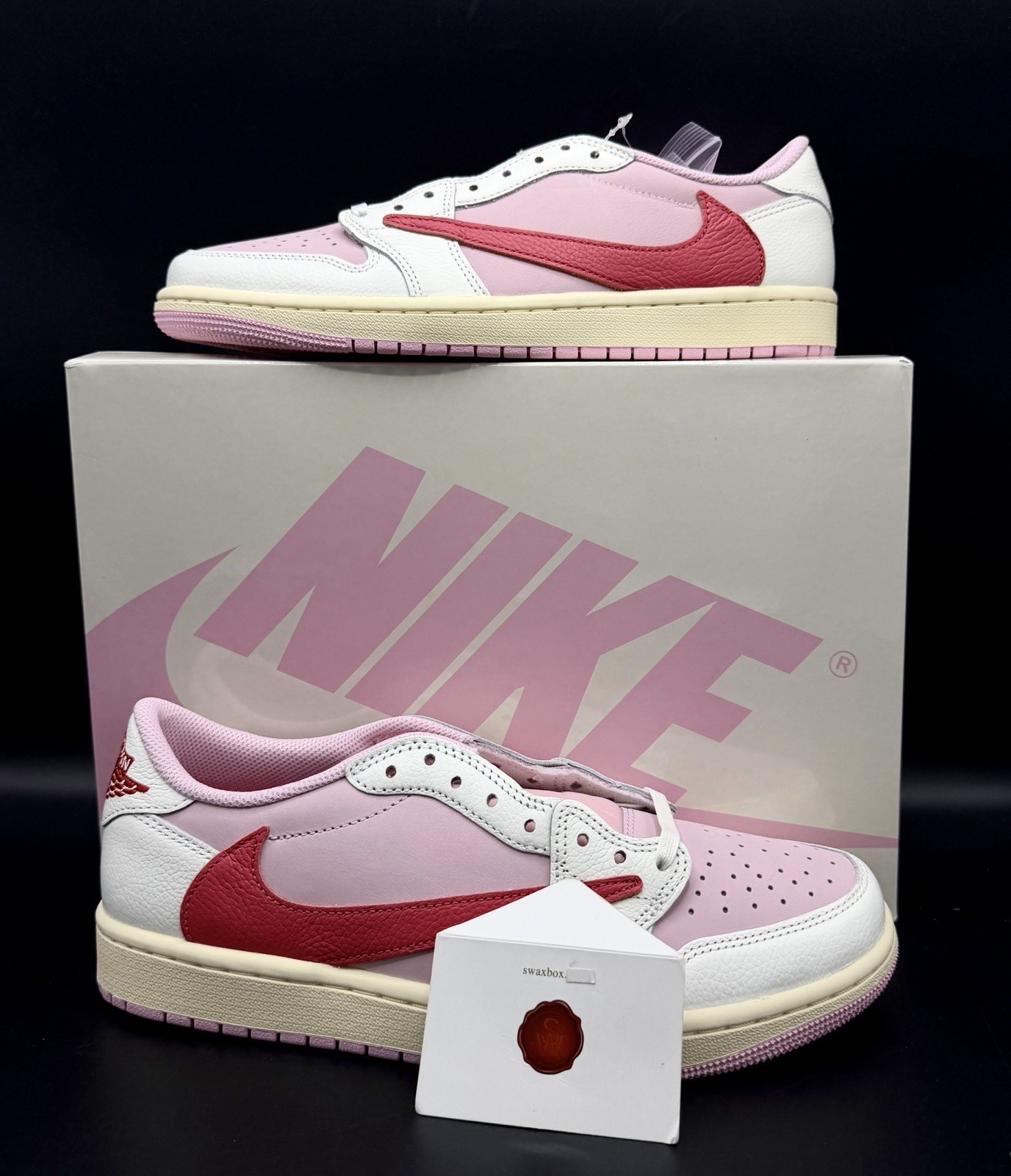 Travis Scott x Air Jordan 1 Low OG SP “Tropical Pink” IQ7604-101