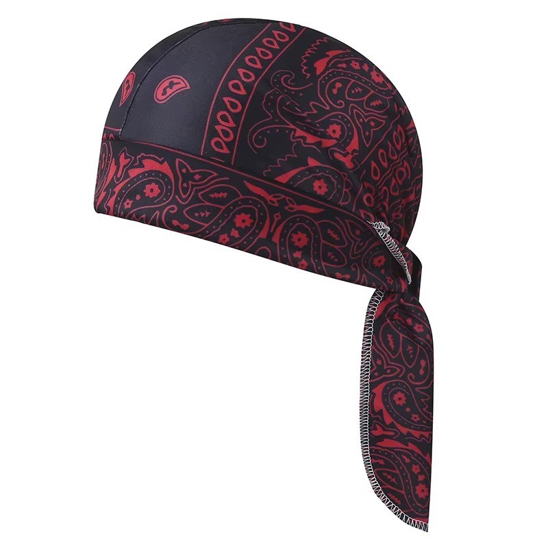 Elastic Motorcycle Wrap Biker Du Bandana Paisley Doo Rag Head Skull Cap Durag US