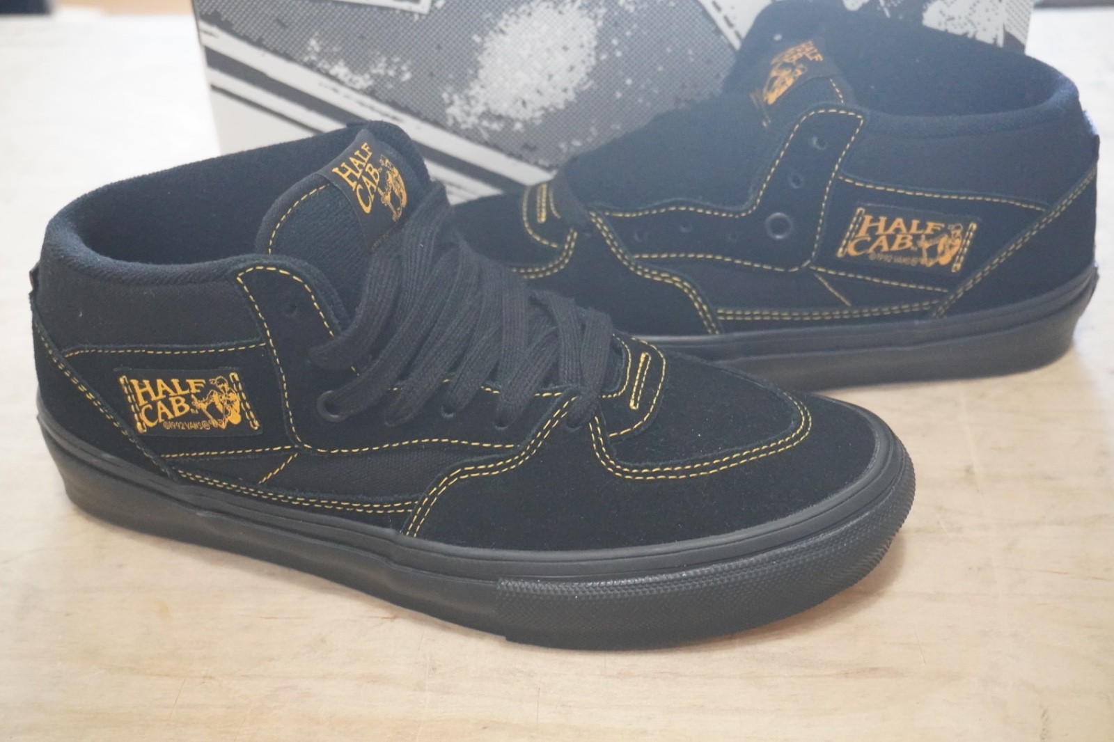Vans Skate Half Cab NEW black/mustard