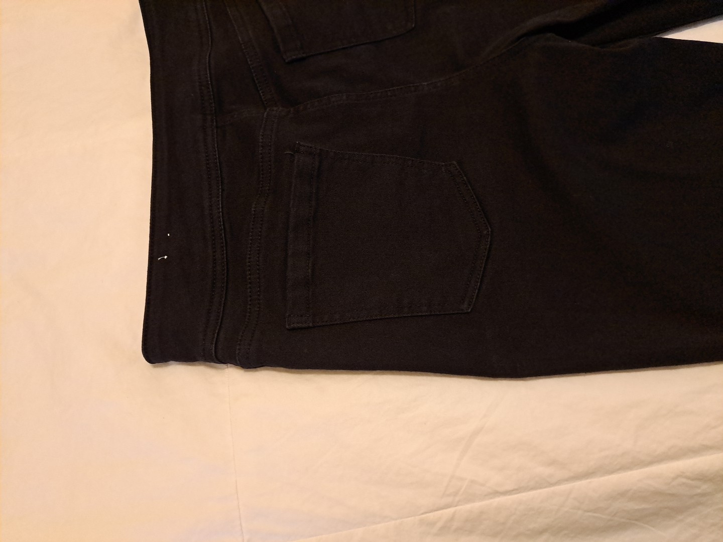 J. McLaughlin Oaks Jean BLACK SZ 10 Excellent Condition Returns Accepted