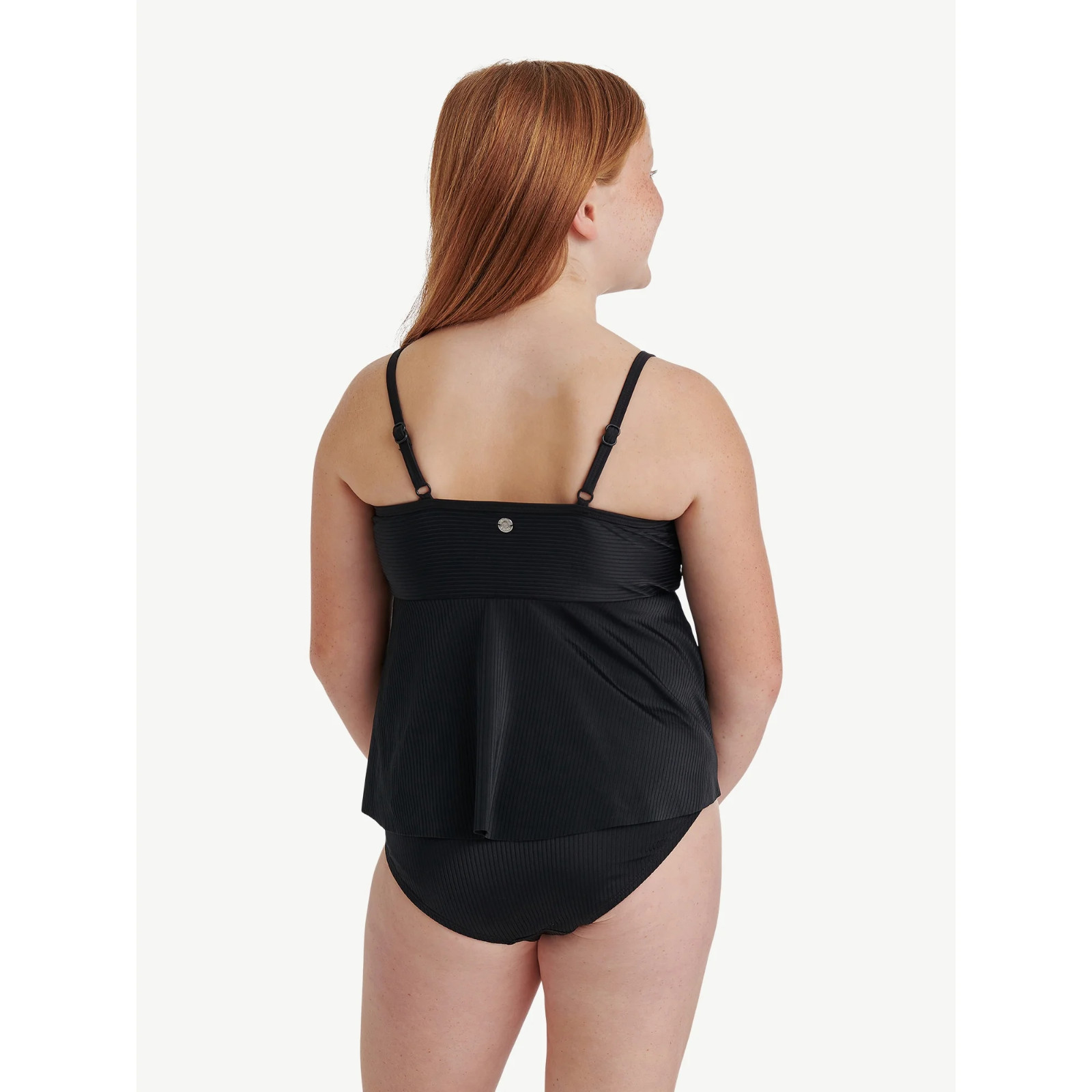 Justice Girls 2 piece Black Tankini Swimsuit Many size New