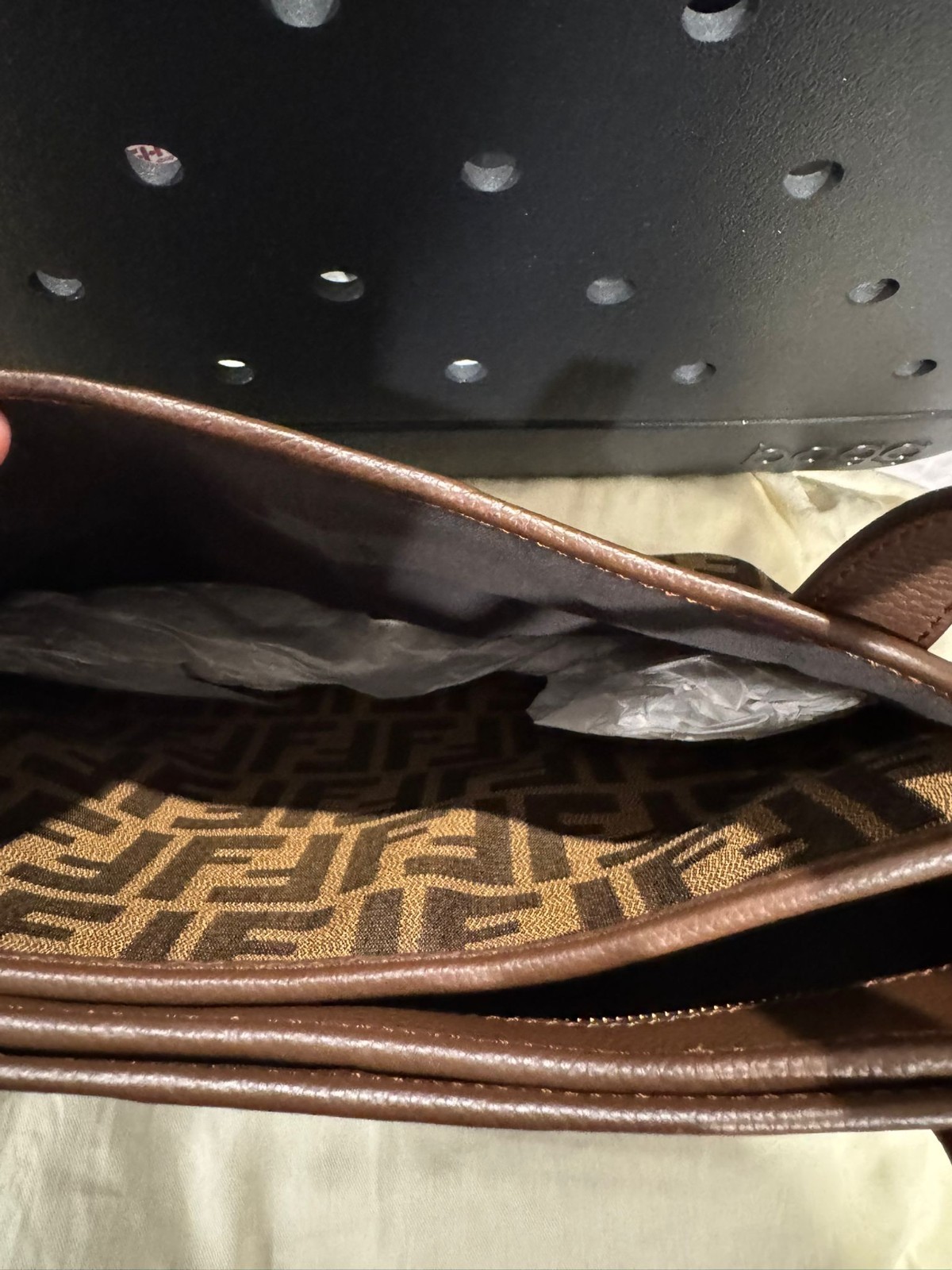 vintage fendi shoulder bag brand new never used