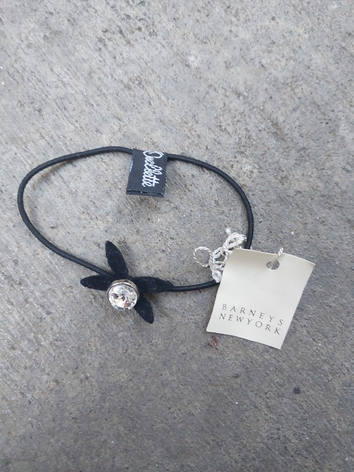 Jennifer Ouellette Hair Tie Rhinestone Barneys New York