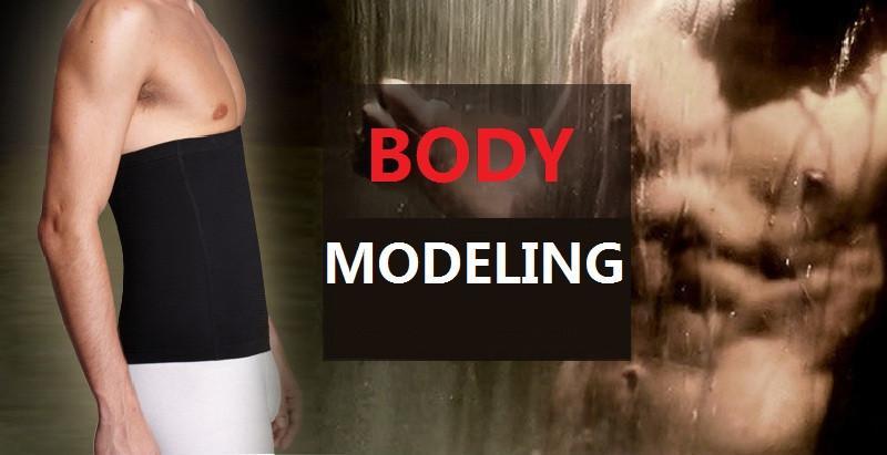 Men Abdomen Control Belt Band Tummy Control Compression Slimming Body Shaper