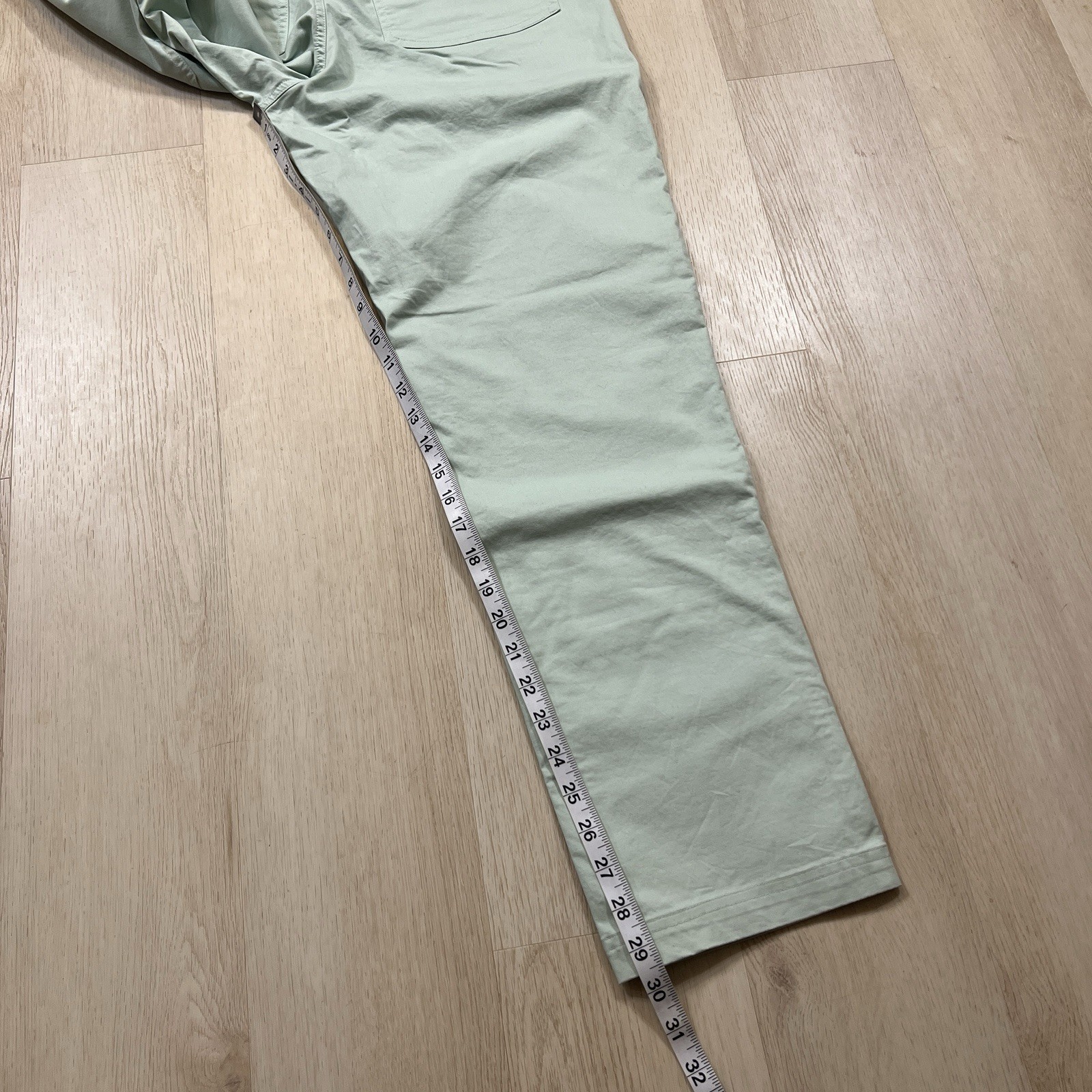 NWT Woman’s 8 Stio Rivet Twill Carpenter Pants Light Green Double Knee