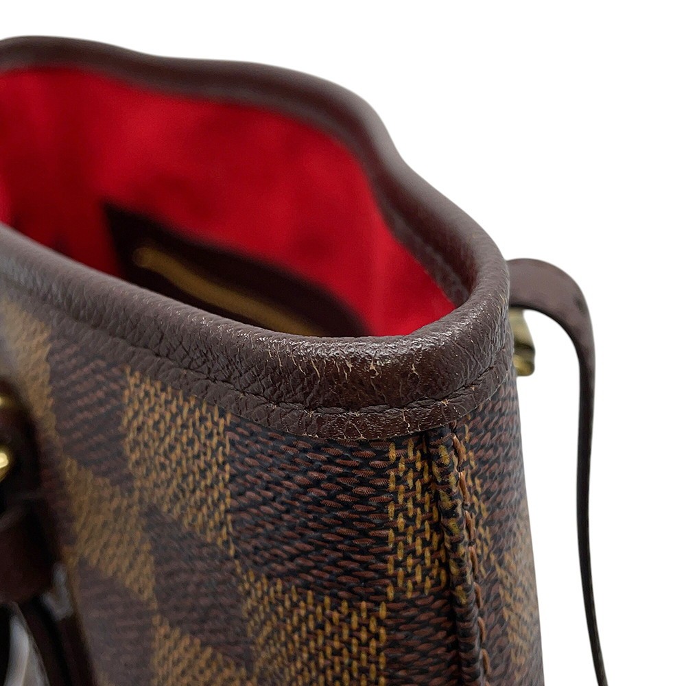 LOUIS VUITTON Marais Damier Ebene Canvas Red N42240
