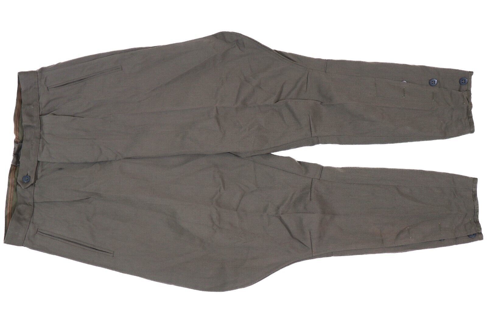 Authentic East German Grey Officer Trousers Pants Breeches NVA DDR Germany