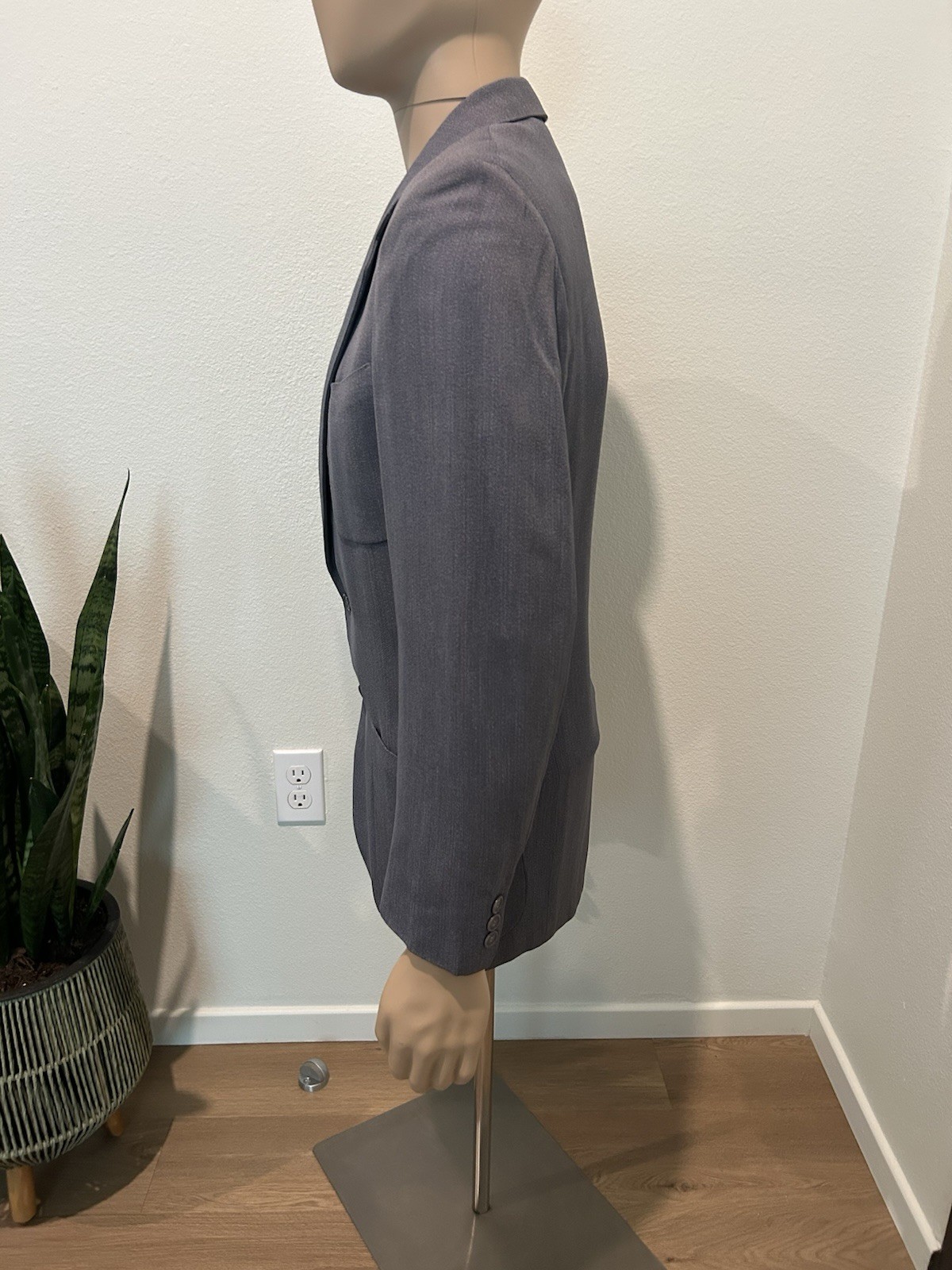 Vintage 40’/50’s Steel Blue Fleck Suit Rockabilly