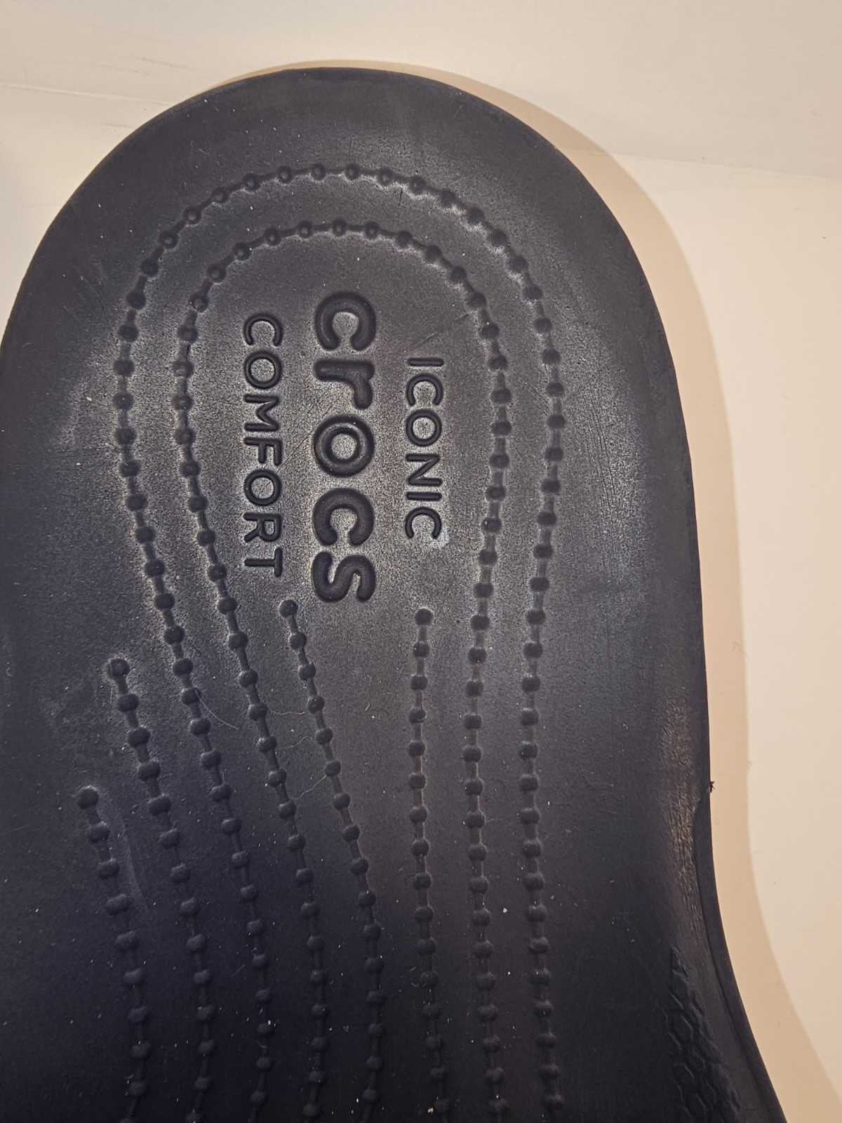 Crocs Unisex Bayaband Slide – Navy/Pepper – Men’s 6 Womens 8