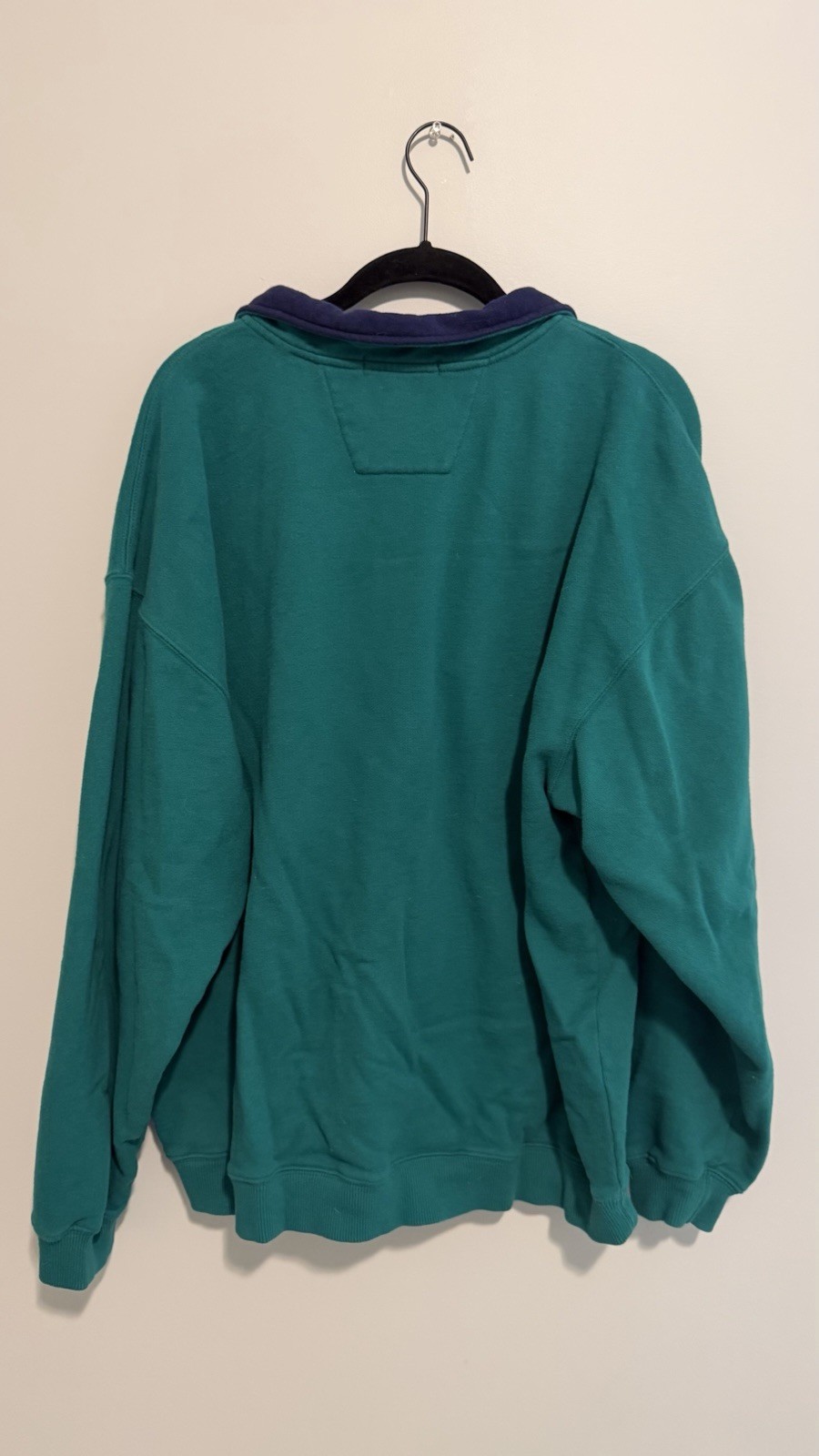 Alexander Julian Colours | Mens Sz XXL |1/4 Zip Long Sleeve Green Sweater