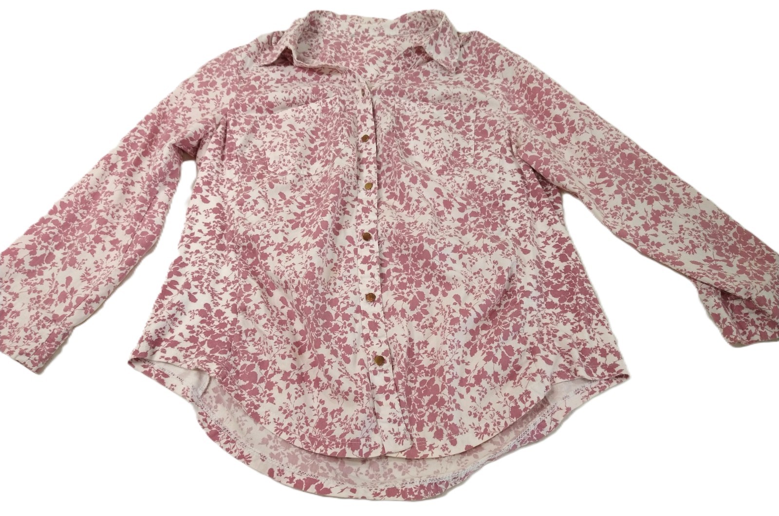 Blouse For Women Unbranded |Color Pink | Floral Design | Size 29M