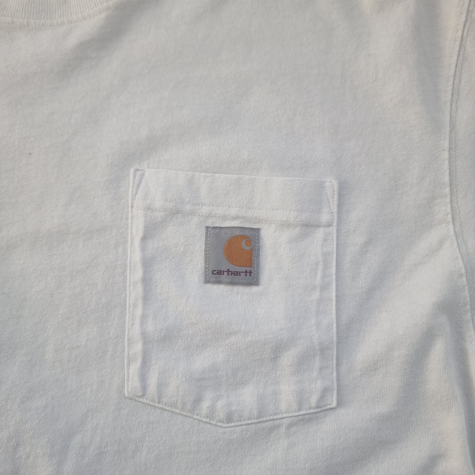 Authentic Carhartt K87 Heavyweight Pocket T-Shirt – White XL