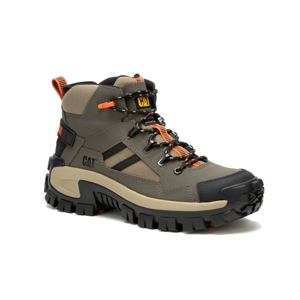 Caterpillar Men Invader Mid Vent Composite Toe Work Boot Shoes