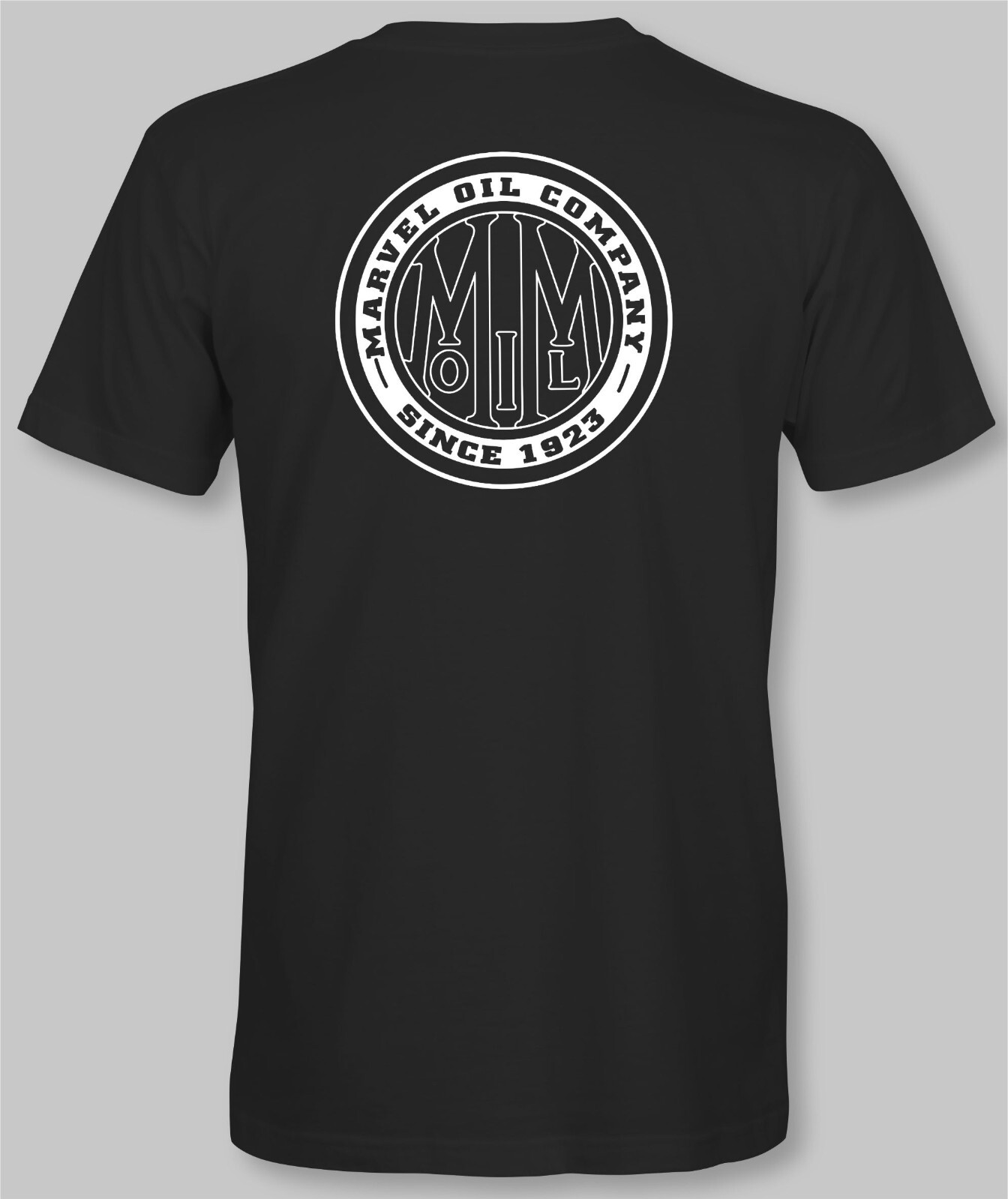 Marvel Mystery Oil Retro T-Shirt 50/50 Cotton Blend james hot rat rod jesse