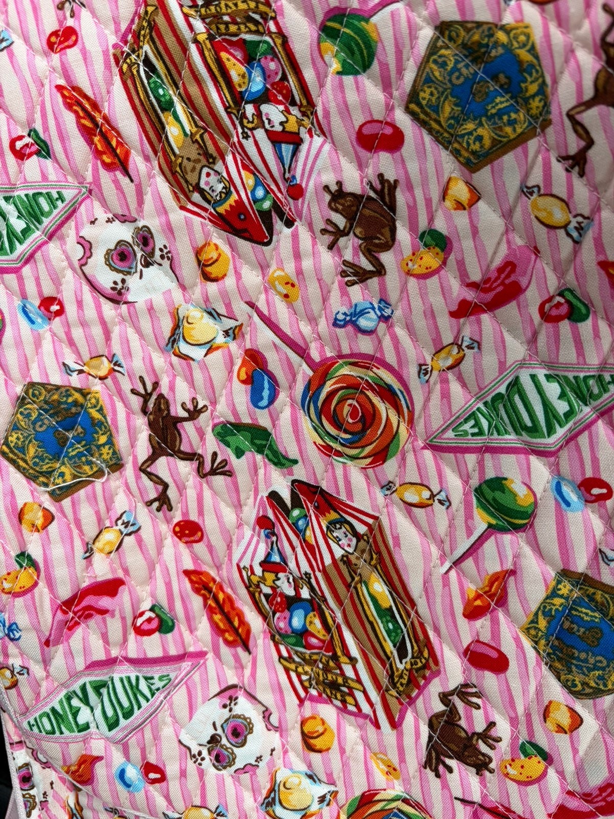 Vera Bradley Harry Potter Honey Dukes Pink Large Essential Backpack NWT