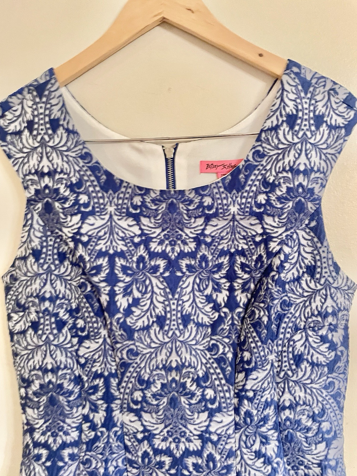 NWOTBetsy J. Blue Baroque Jacquard Dress As seen on TV show The Vampire Diaries